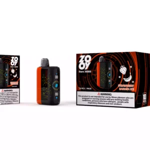 High Performance Disposable Vape ZOOY STARS 30000 Puffs with Dual Mesh Coil and Adjustable Airflow