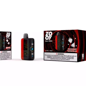 High Performance Disposable Vape ZOOY STARS 30000 Puffs with Dual Mesh Coil and Adjustable Airflow