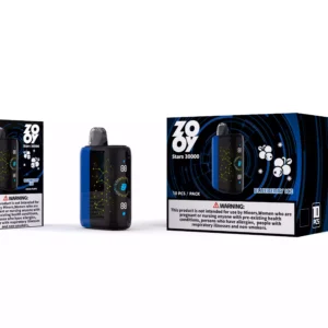 High Performance Disposable Vape ZOOY STARS 30000 Puffs with Dual Mesh Coil and Adjustable Airflow