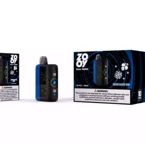 High Performance Disposable Vape ZOOY STARS 30000 Puffs with Dual Mesh Coil and Adjustable Airflow