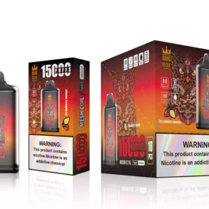 High Quality BANG BOX S1 15000 Puffs Disposable Vape Pen with Type C Fast Charging and Netcore Heating
