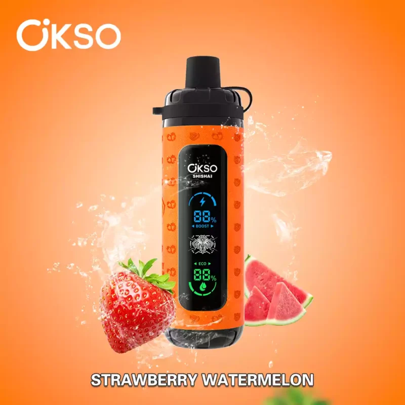 High Quality OKSO Shisha Max 40k with Type C Charging LED Screen and Adjustable Power for Bulk Purchase