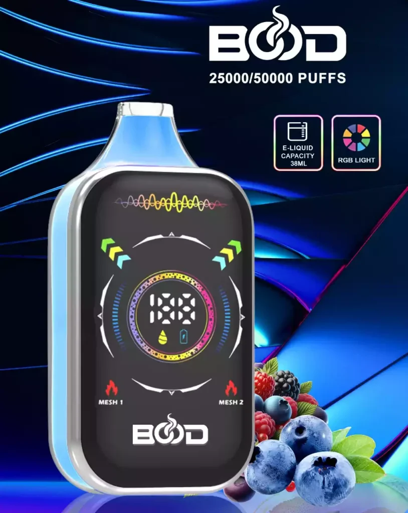 Premium Bood Pulse Pro 25K 50K Puffs Disposable Vape Wholesale Supply