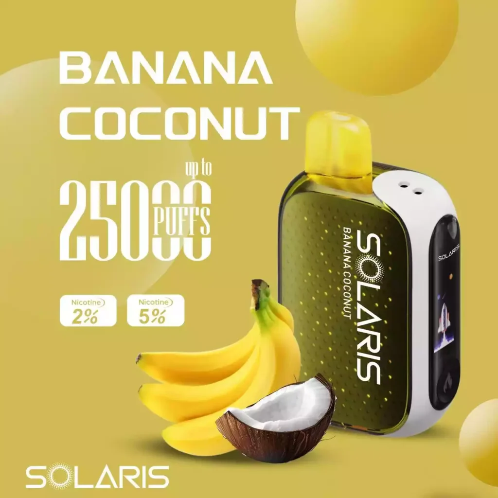 Top Value Factory Supply of Solaris 25K Puffs Vape Pen in Multiple Nicotine Strengths