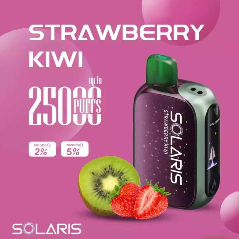 Top Value Factory Supply of Solaris 25K Puffs Vape Pen in Multiple Nicotine Strengths